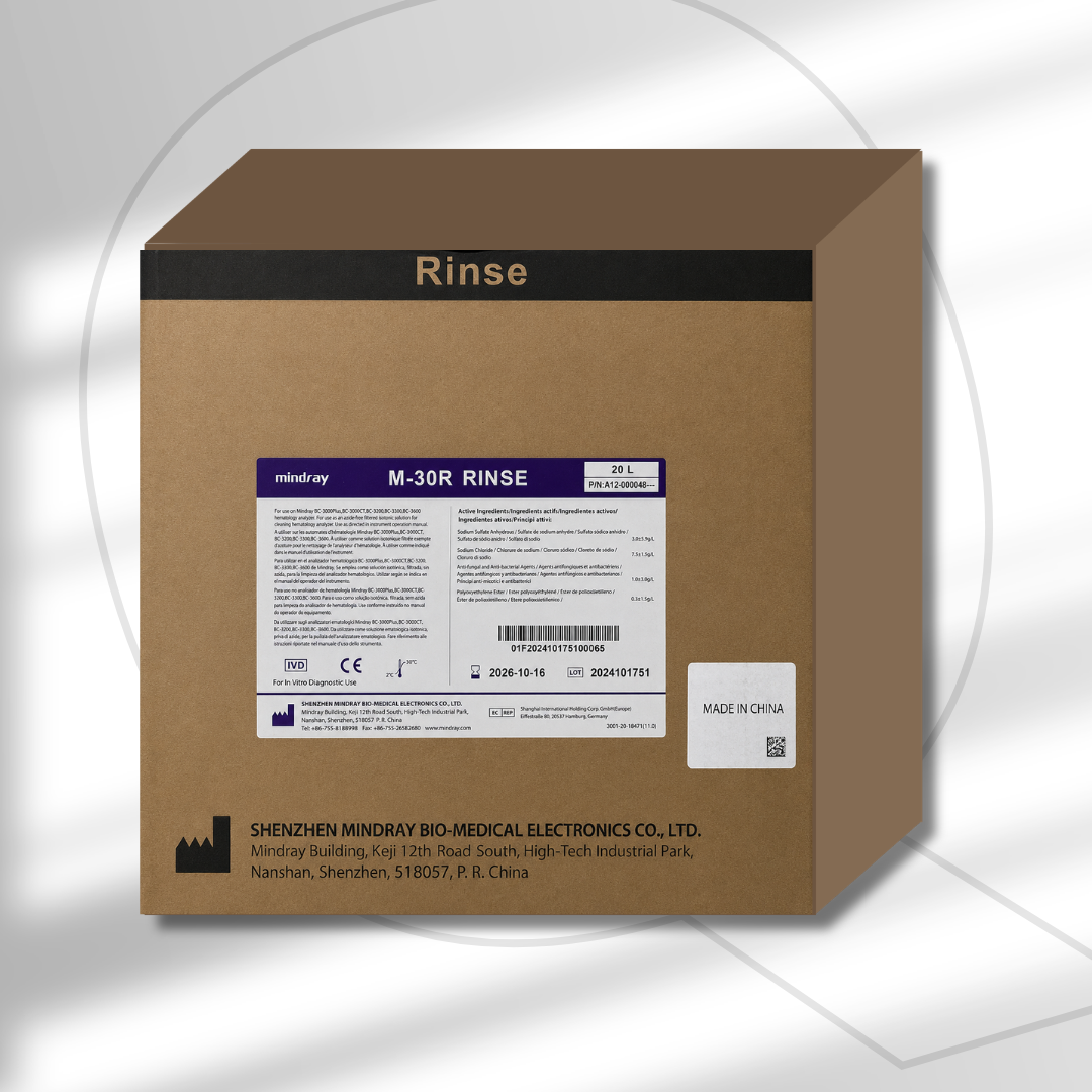 M30R RINSE 20 LITROS PARA MINDRAY