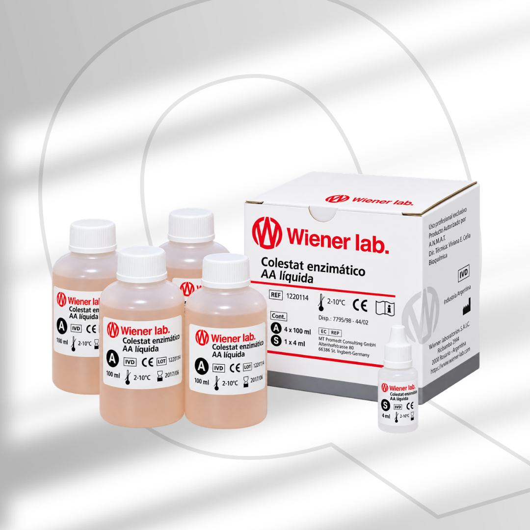 COLESTEROL TOTAL LIQ 4x100mL WIENER
