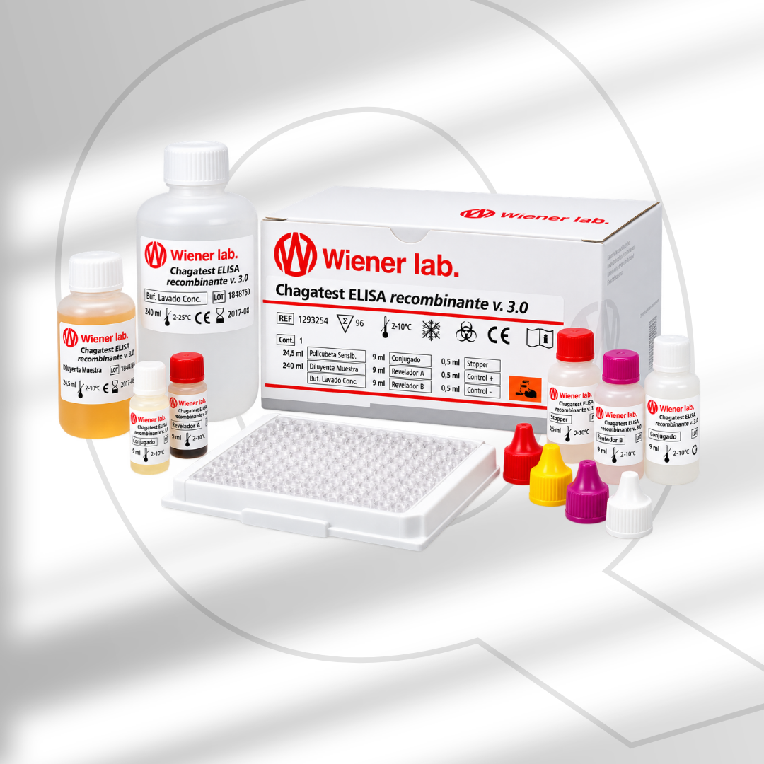 CHAGATEST ELISA RECOMBINANTE 96 DET TEST WIENER