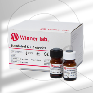 CONTROL DE CALIDAD PARA QUIMICA SE 2 NIVELES 6X5 ML WIENER
