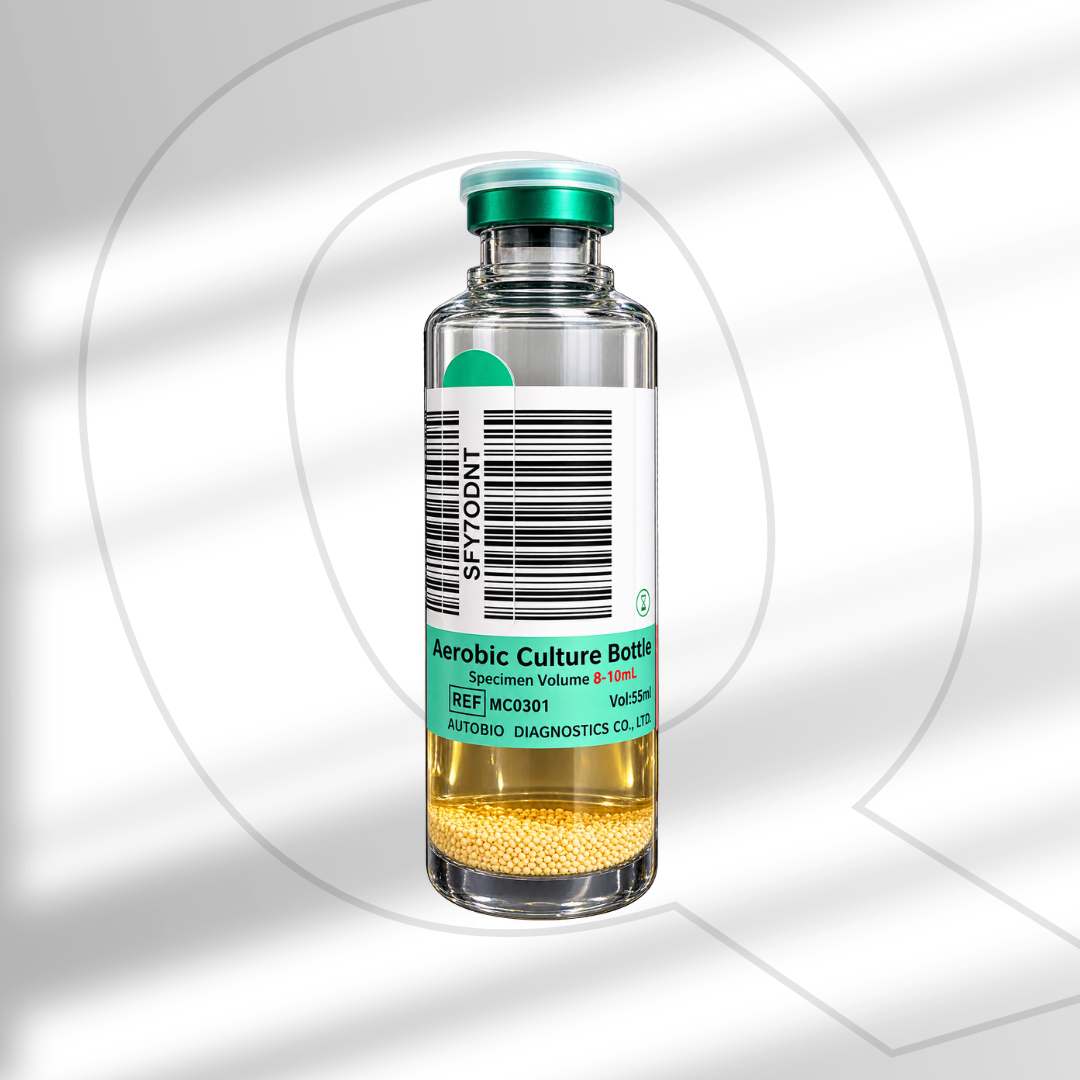 FRASCOS PARA HEMOCULTIVOS PARA ADULTOS MARCA AEROBIC 30 ML VOLUMEN 8-10ML