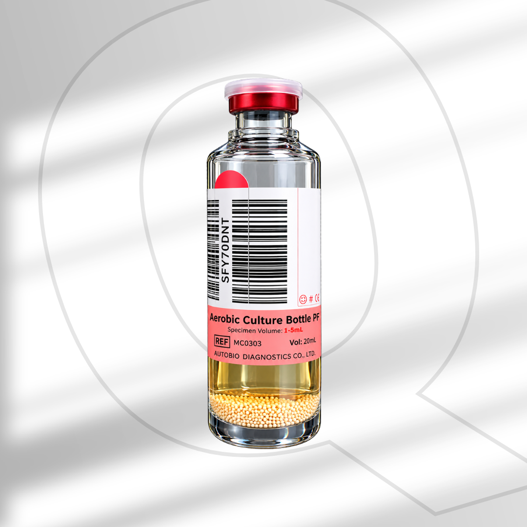 FRASCOS PARA HEMOCULTIVOS PEDIATRICO 20ML VOLUMEN 1-5ML MARCA AEROBIC